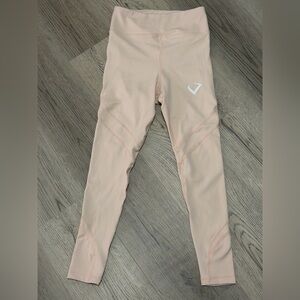NEW Violate the Dress Code Luxe Light Baby Pink Leggings  ** Small ** NEW!!!